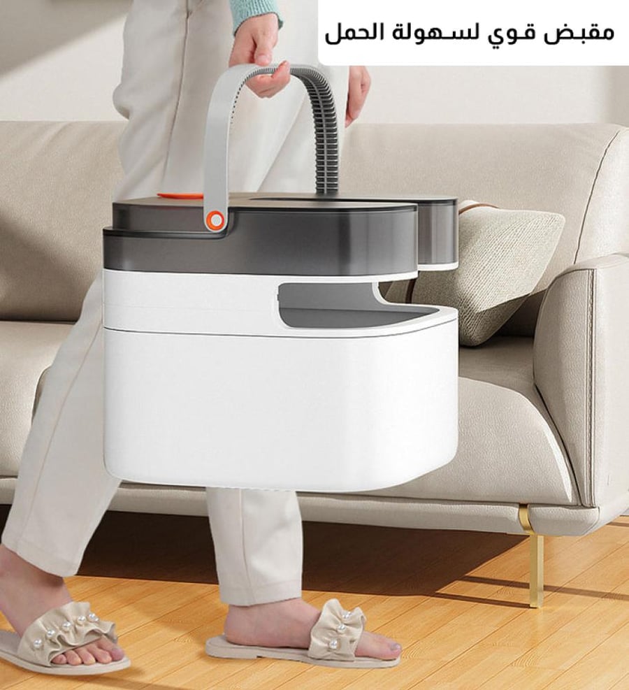 ممسحة ذكية بتقنية فصل الماء النظيف عن المتسخ الاصدار المطور (ثلاثة رؤوس)