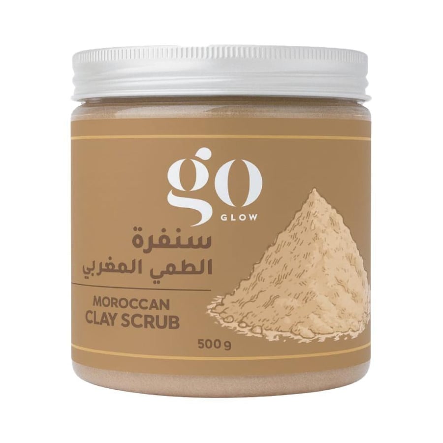 صنفره الوجة والجسم الطمي المغربي من جو جلو - 500جرام