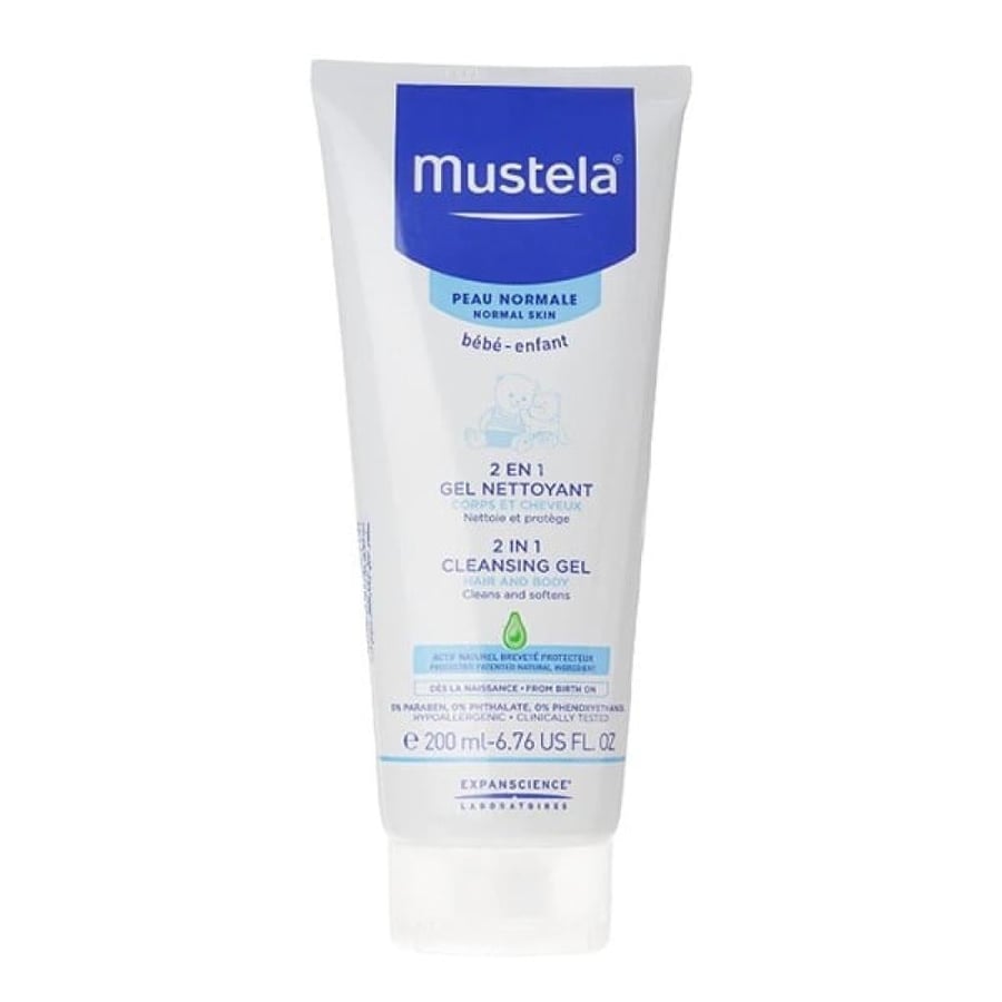 Gel for body cleaning Mustela - 200 ml