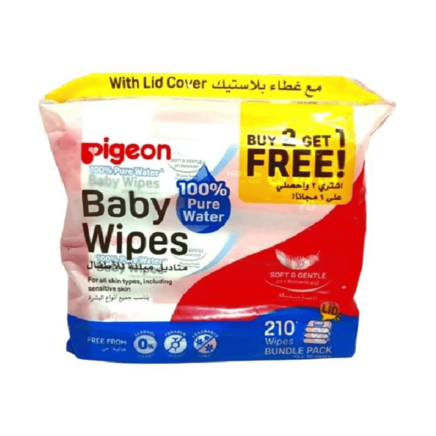 Pejoun children's tissues 210 tissues free 2+1 with plastic cover soft and thick