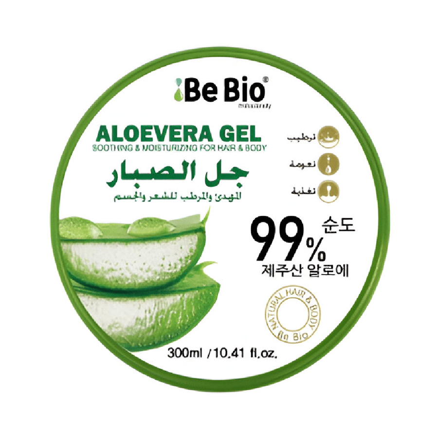 بي بايو جل الصبار 300 مل 99% المهدئ و المرطب للشعر و الجسم