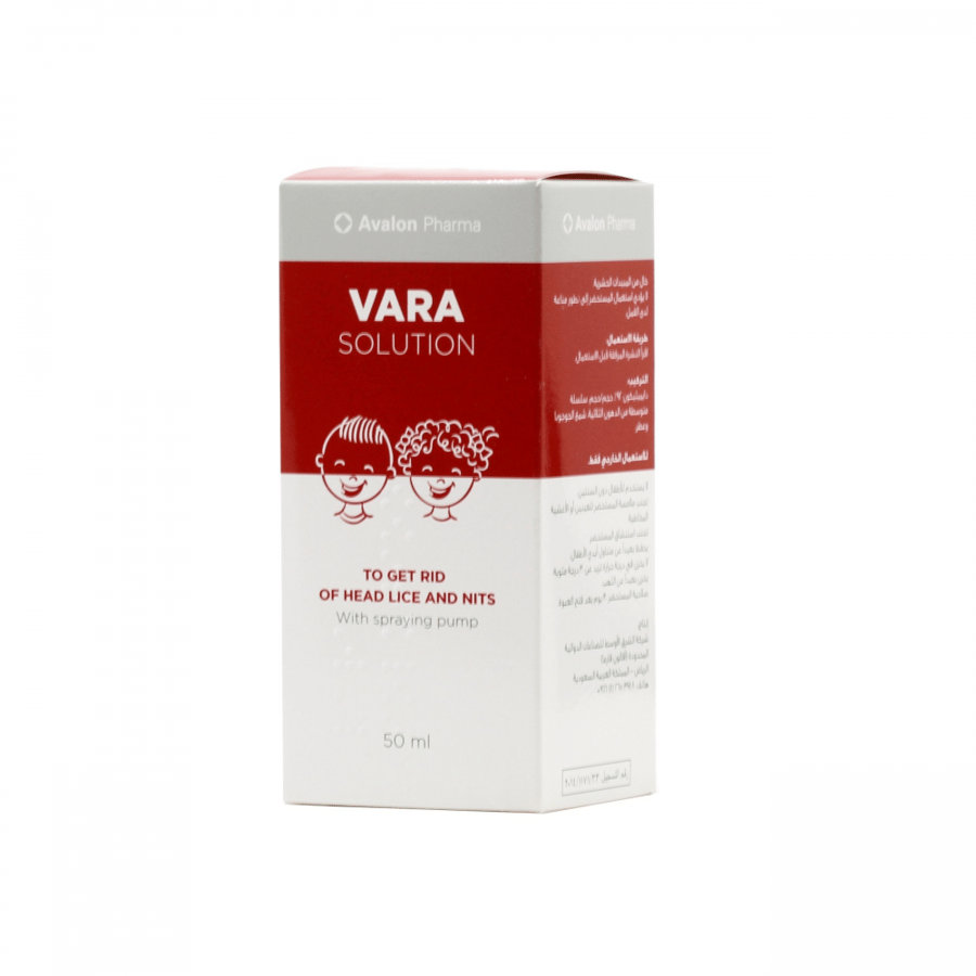 Vara solution for eliminating lice equipped with a spray from Avalon Pharma 50 ml