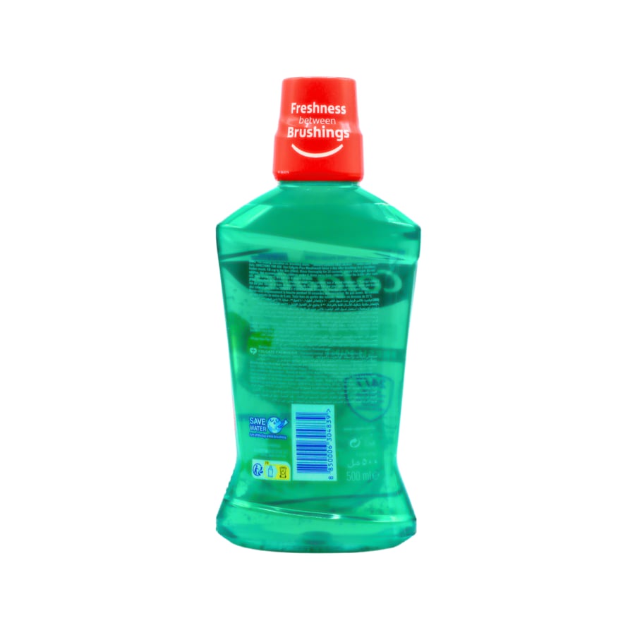 Mouthwash with green mint extract from Colgate 500 ml