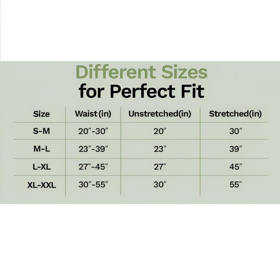 Cloth pads for single use, small to medium size, from Be Safe - 4 pieces