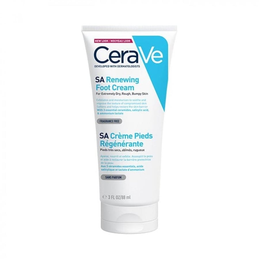 Cream for repairing and moisturizing extremely dry feet from CeraVe 88 ml