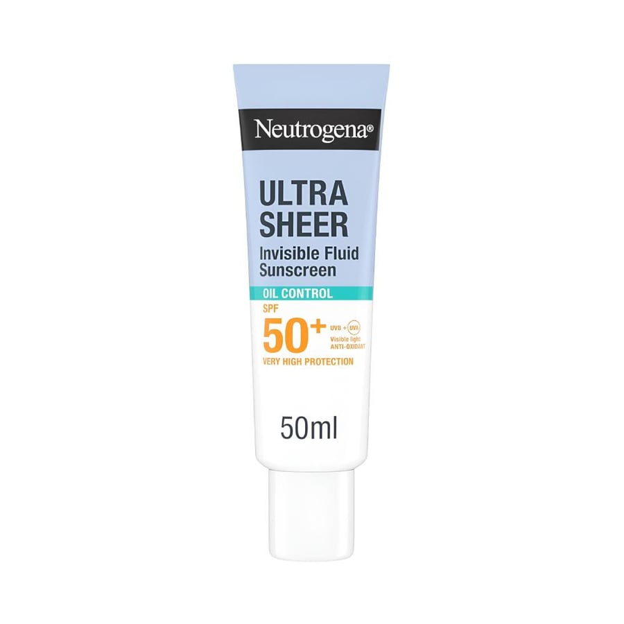 نيتروجينا واقي شمس سائل 50 مل الترا شير SPF 50 معزز بالنياسيناميد