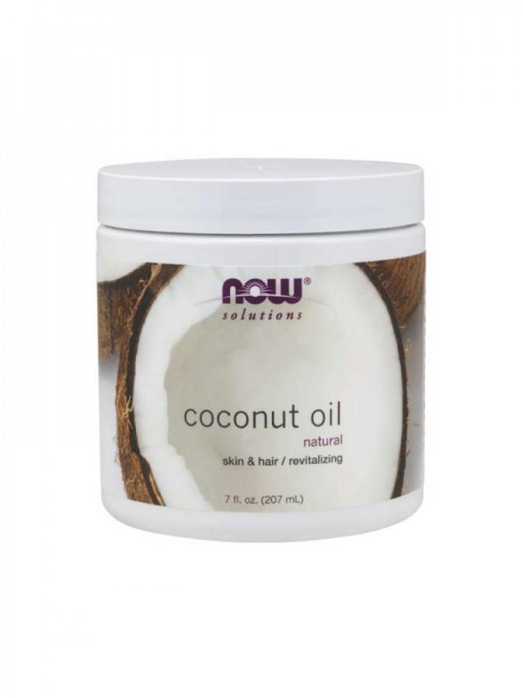 Coconut oil for hair and skin care from Now Solution 207 ml