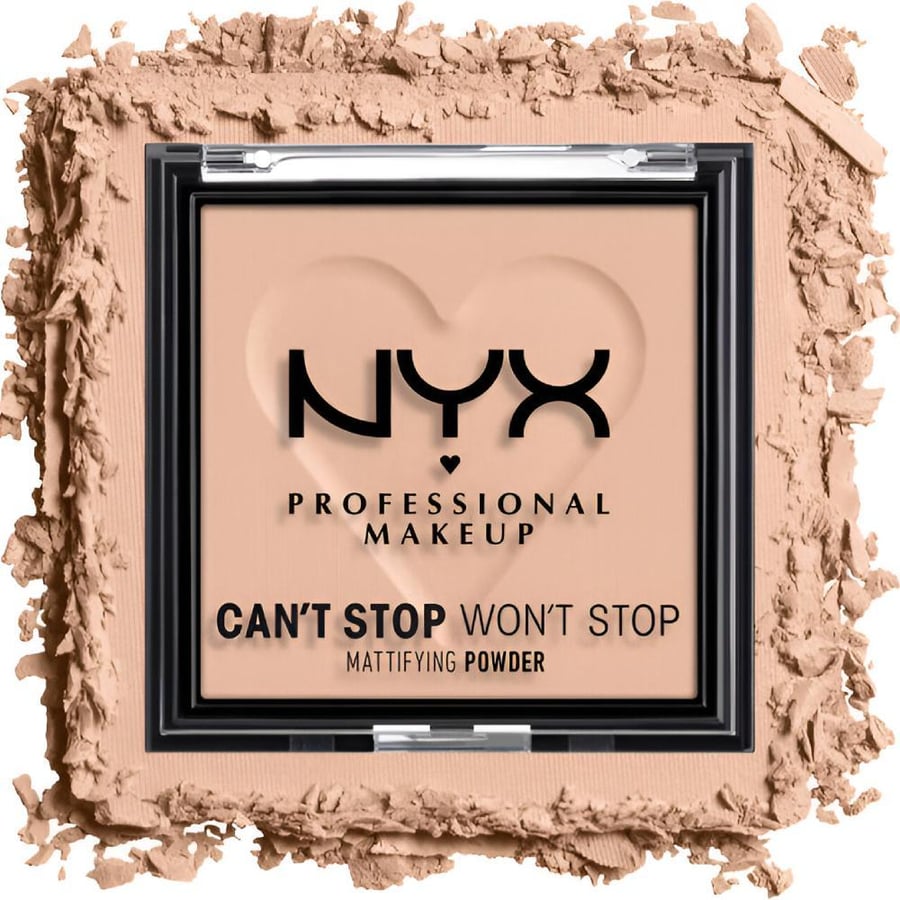Transparent matte face powder, Was Stop, Want Stop from NYX - 11