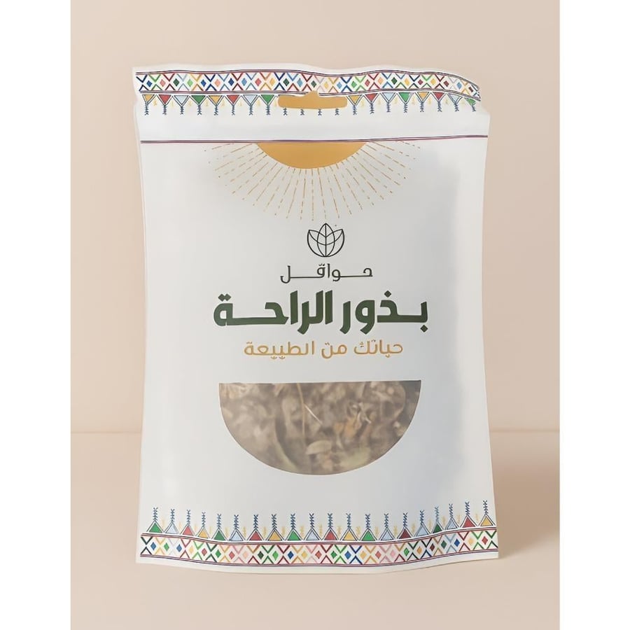حوافل بذور طعام 100 جرام الراحه