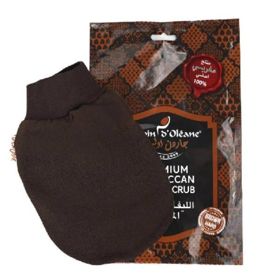 The excellent Moroccan loofah for removing dead skin and impurities, made by Garden Olayan