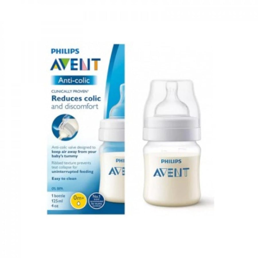 Philips Avent anti-colic plastic feeding bottle 125 ml