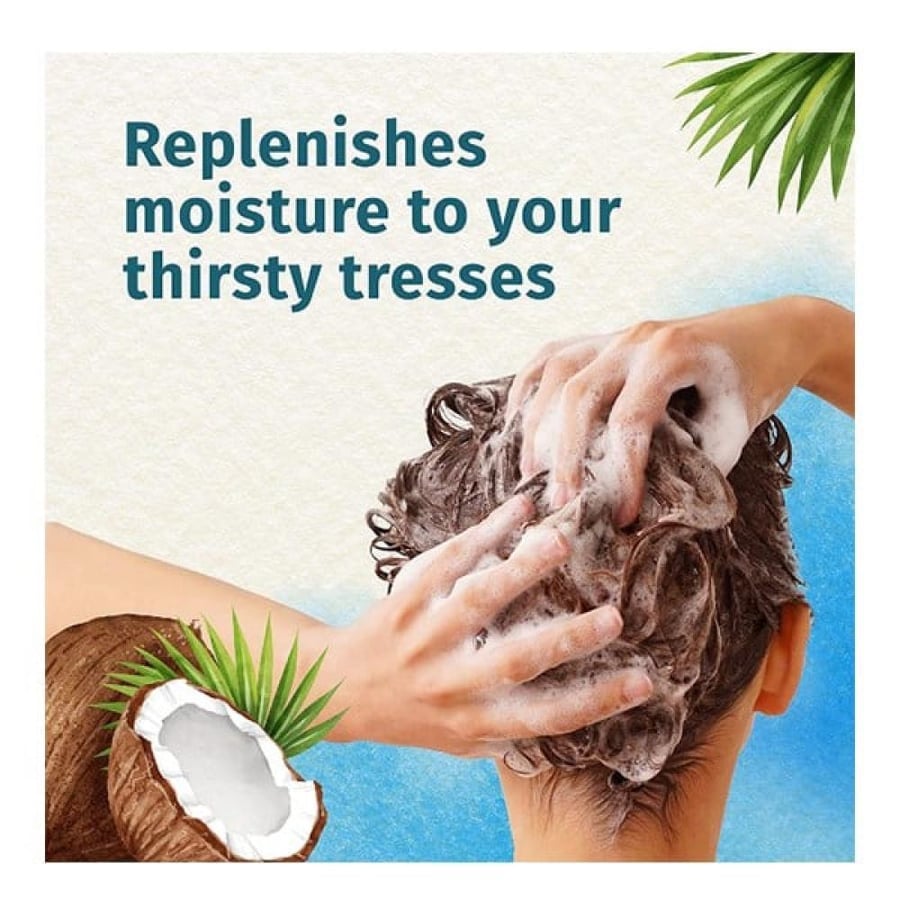 Deep Moisturizing Hair Shampoo with Coconut Extract from Herbal Essences Bio Renew - 400 ml