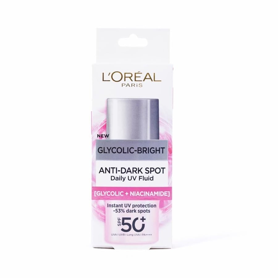 Liquid brightening cream against dark spots Glycolic Bright from L'Oreal - 50ml