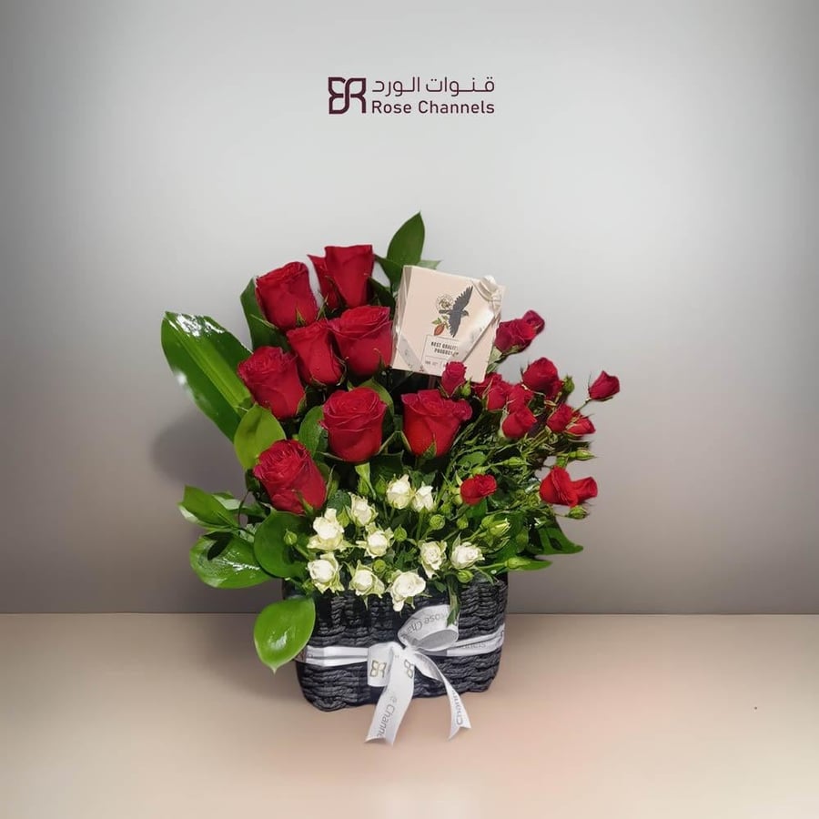 باقة حمراء