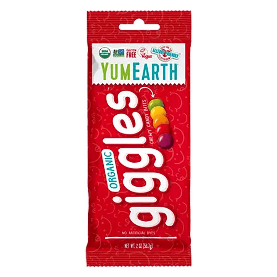حلوي اطفال يم ارث عضوية 56 جم YUM EARTH-جيجلس