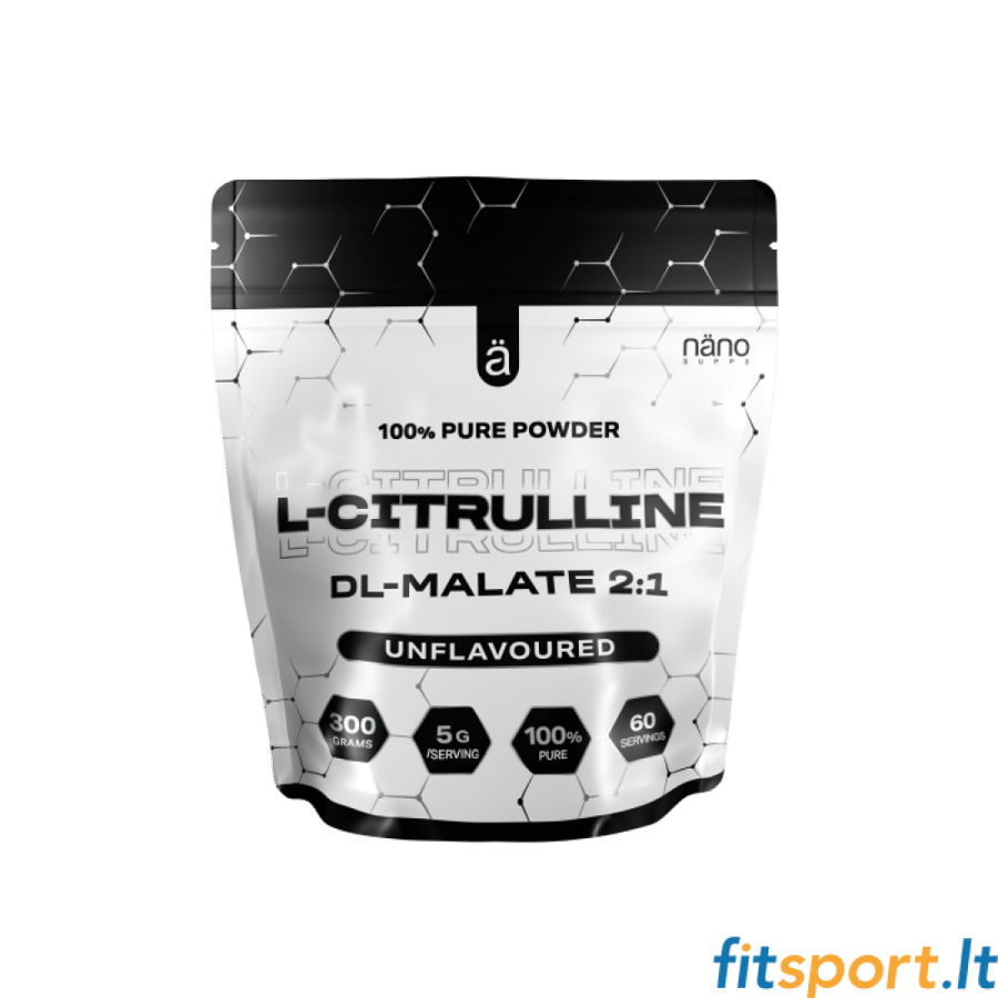 Nano L-Citrulline Unflavoured 300gنانو سبس ال - سيترولين بدون نكهه