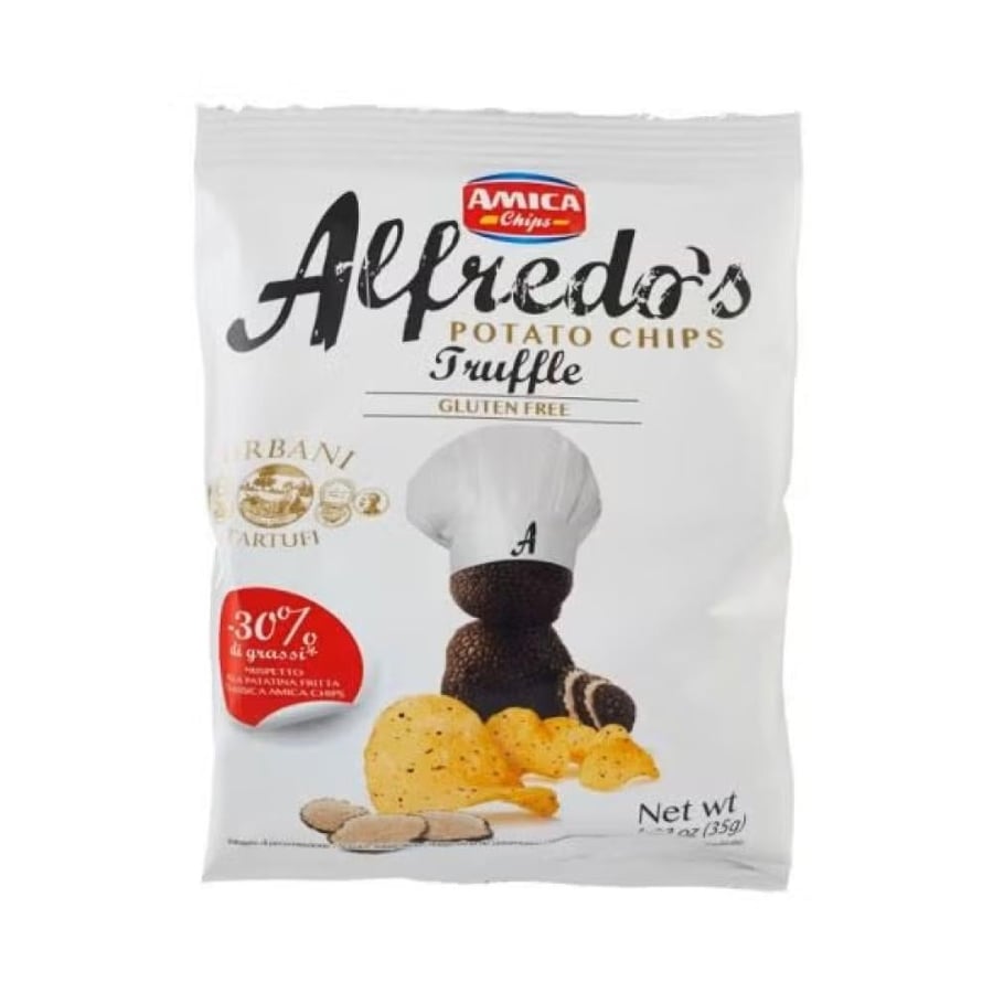 اميكا الفريدو شرائح البطاطس نكهة الترفل 35 جرام AMICA CHIPS Alfredo's