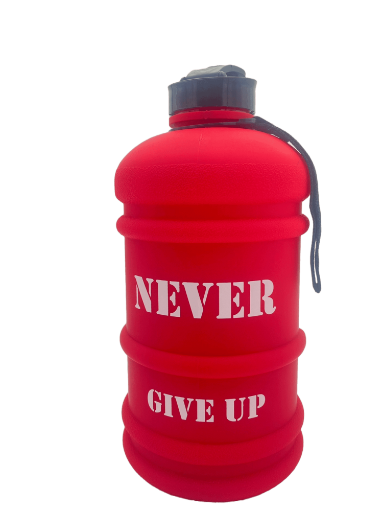 جالون مياة 2.2 لتر NEVER GIVE UP