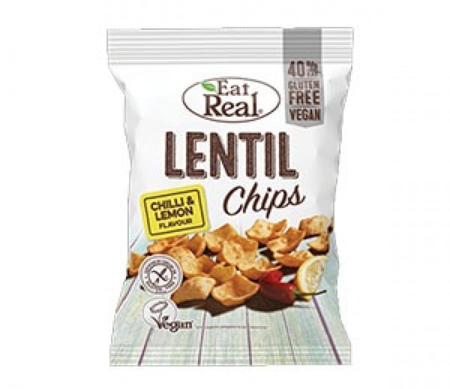 شيبس EATREAL رقائق العدس