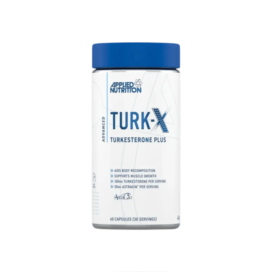 تورك اكس محفز تيستيرون ابلايد نيوتريشن 60 حبة Applied Nutrition TURK-X Turkesterone Plus 60 Capsules
