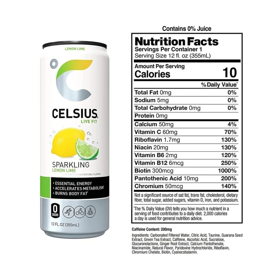 مشروب طاقة بالفيتامينات CELSIUS