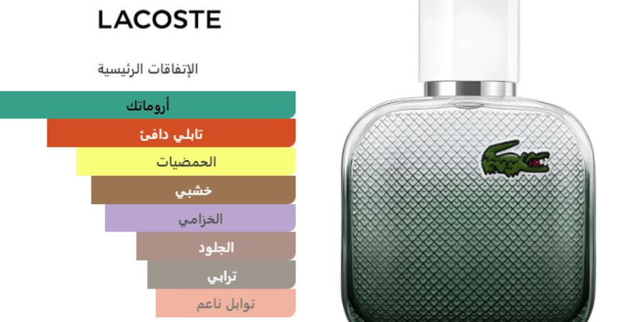 Lacoste Blanc L.12.12 Eau Intense Edt 100ml - لاكوست بلانك او انتنس او دو تواليت 100 مل