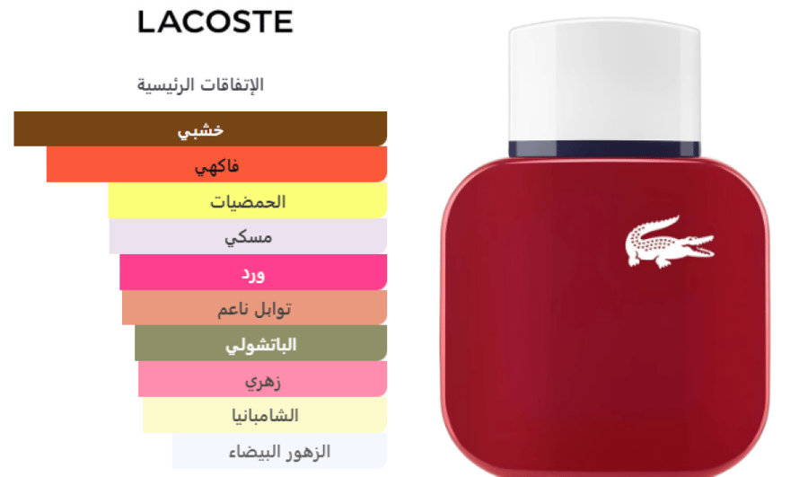 Lacoste Eau De French Panache (Women) Edt 90ml - لاكوست او دو فرنش باناش او دو تواليت 90 مل