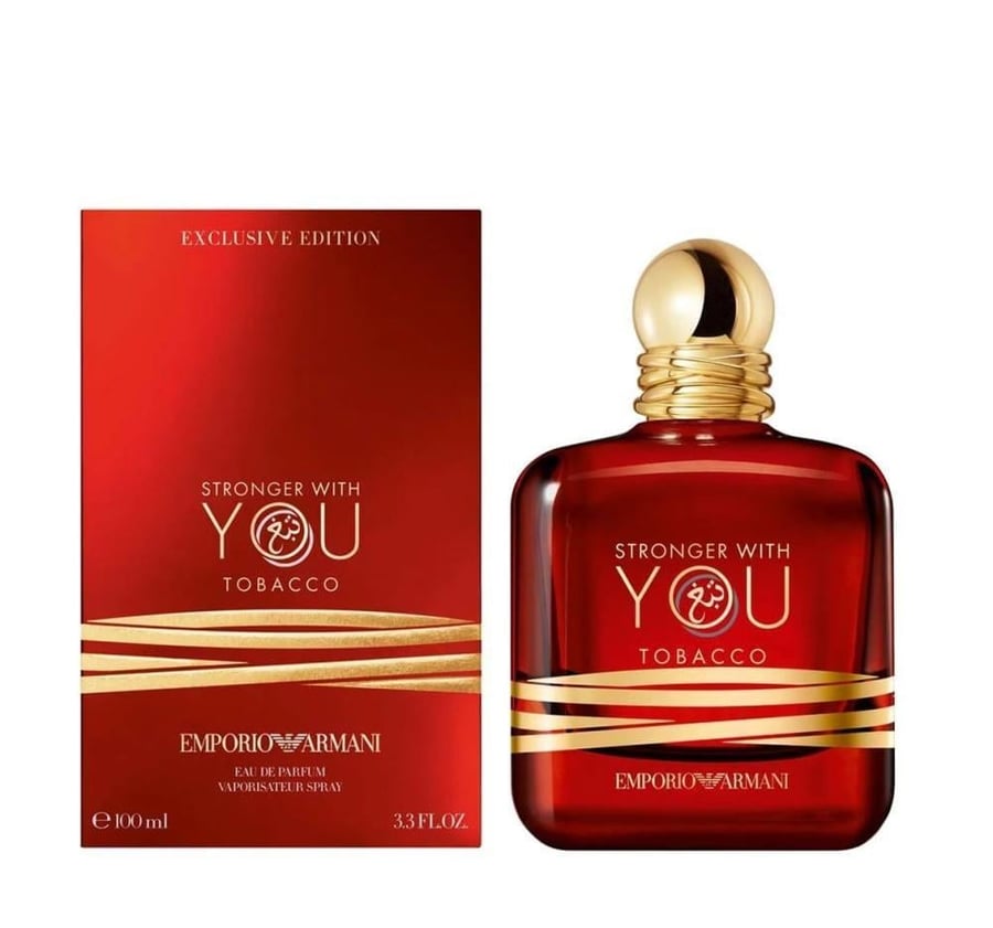 عطر ارماني سترونجر ويذ يو توباكو - أو دو بارفيوم - 100 مل