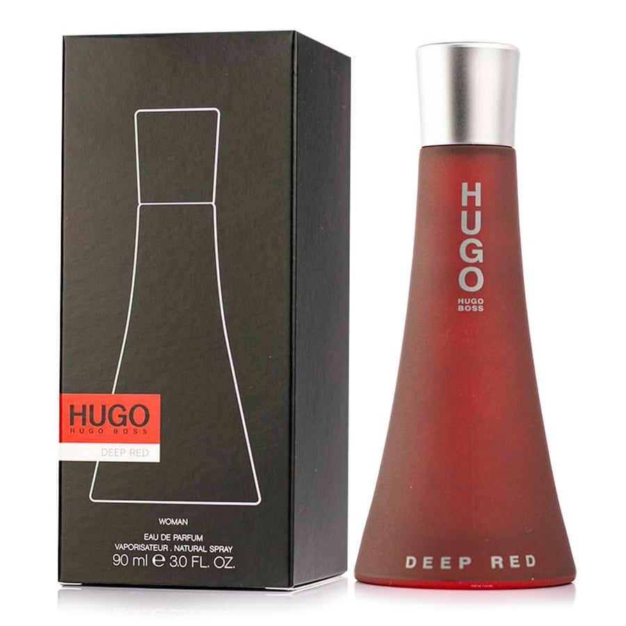 عطر هوغو بوس ديب رد للنساء - أو دو بارفيوم - 90 مل