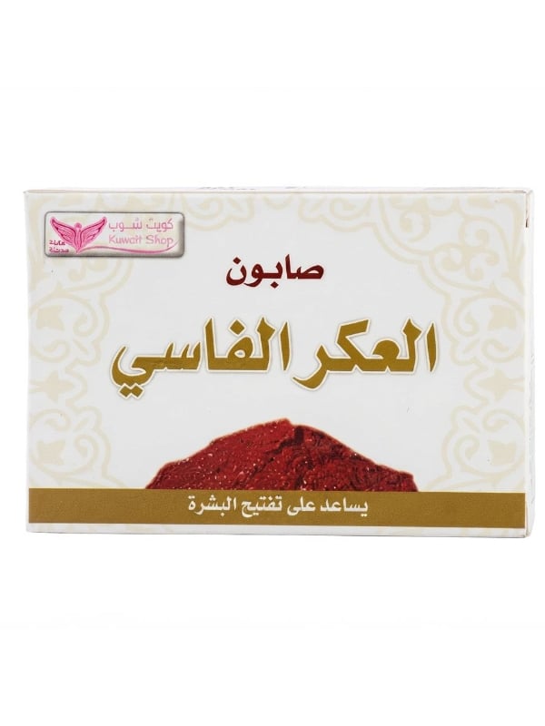 صابونة كويت شوب بالعكر الفاسي 100 جرام