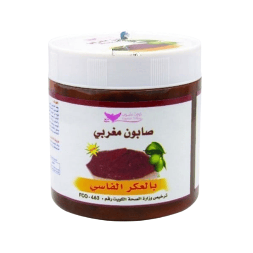 صابونة كويت شوب المغربية بالعكر الفاسي 500 جرام