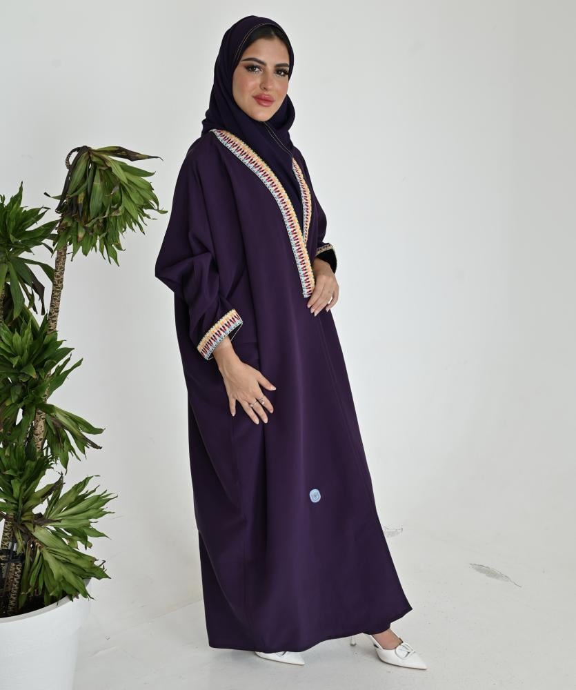 عبايه بنفسجي