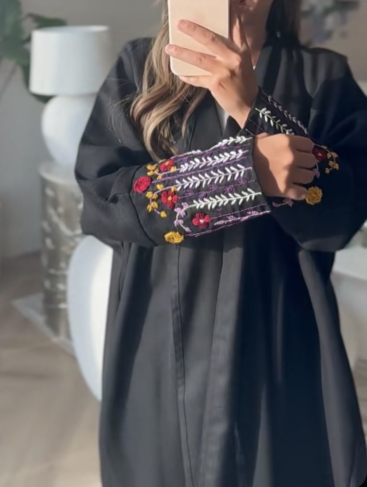 عبايه قماش لينن