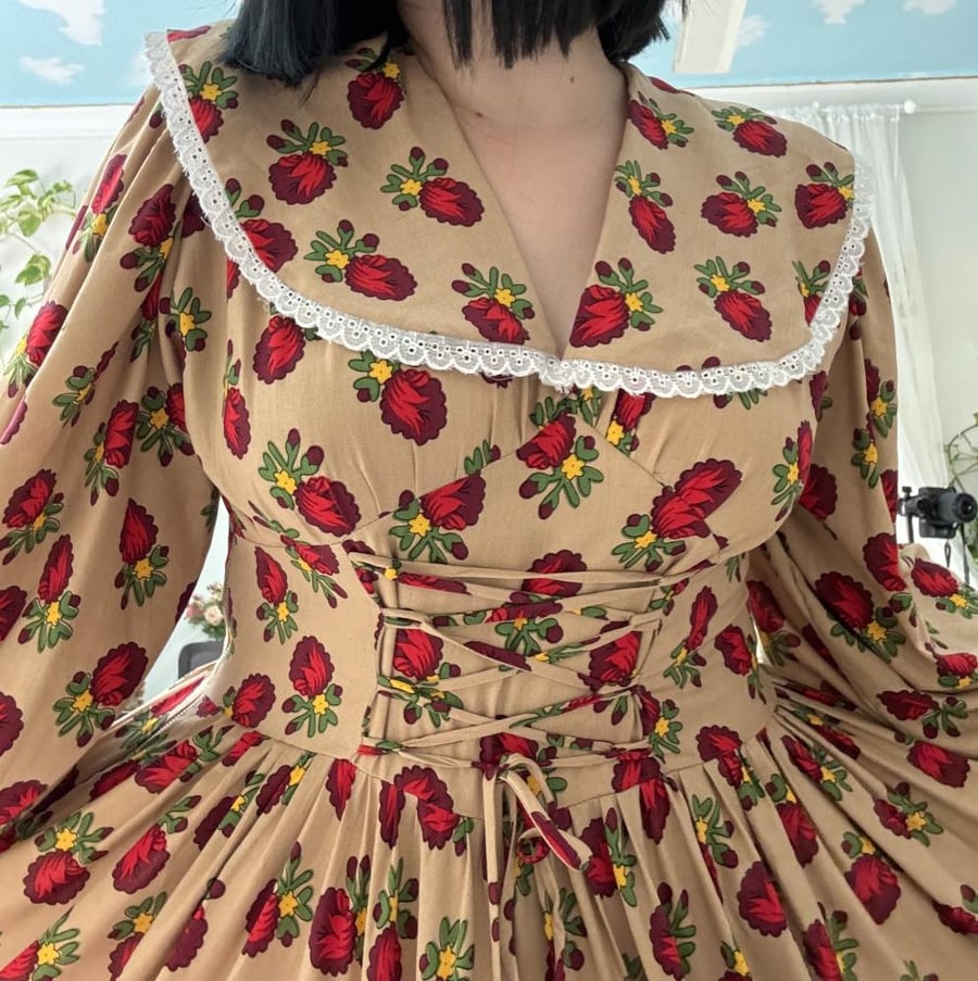 Ramadan brown dress