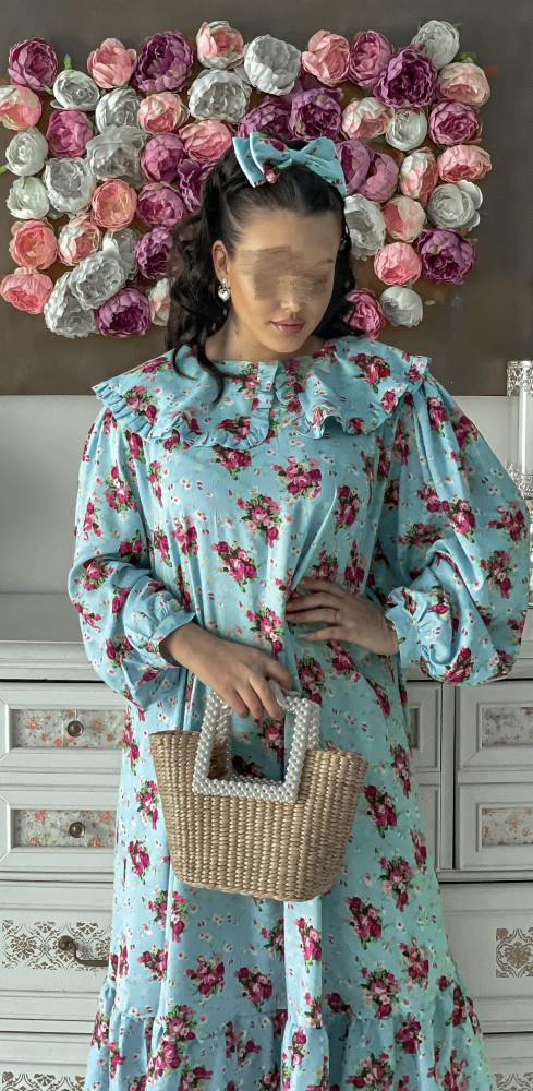 Bleu floral