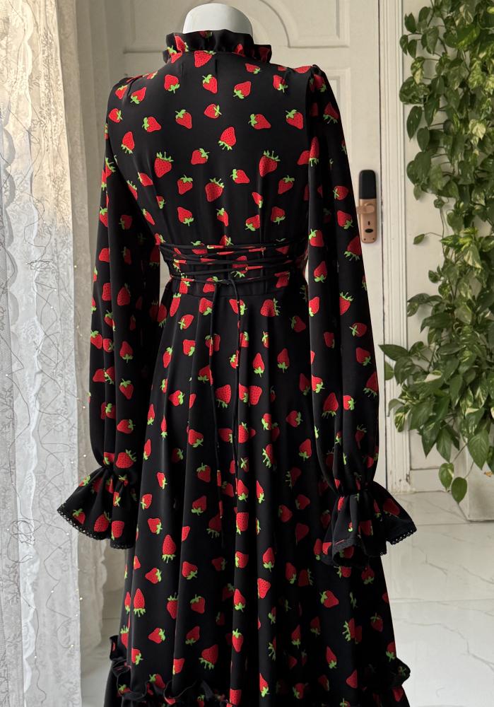 Black Ramadan dress