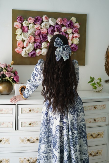 Blue vintage dress