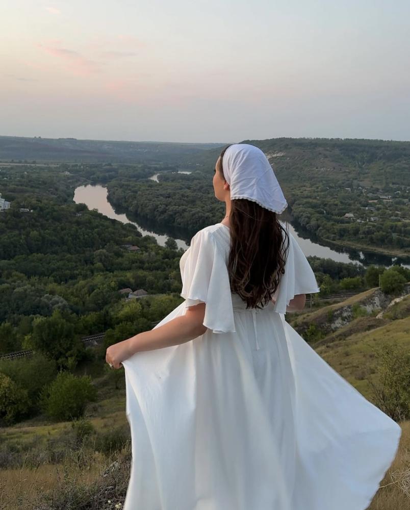 White dress
