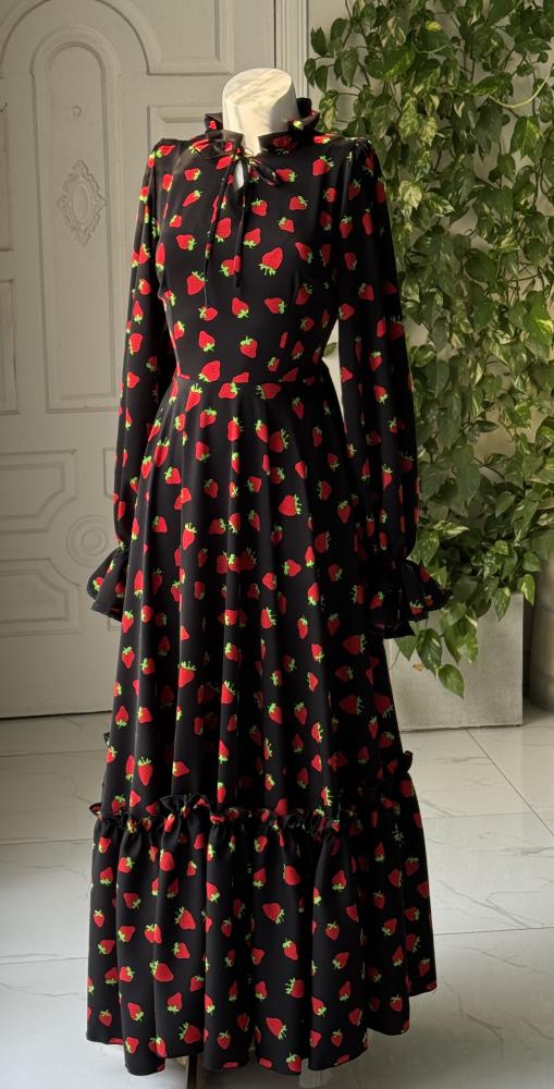 Black Ramadan dress