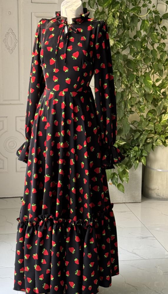 Black Ramadan dress