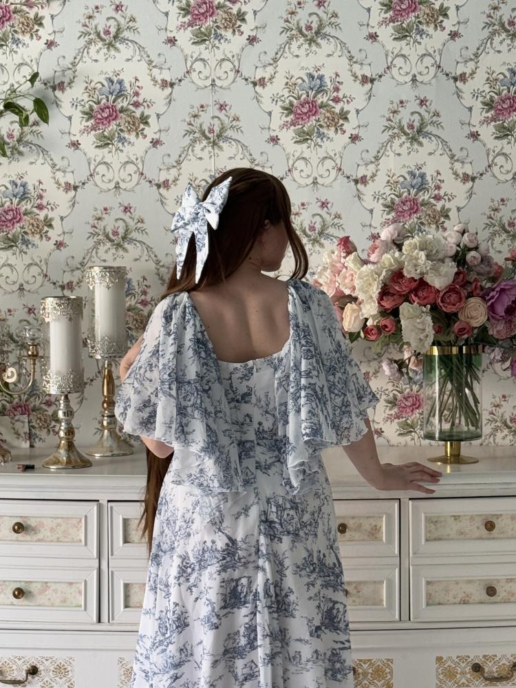 Chiffon Bleu vintage
