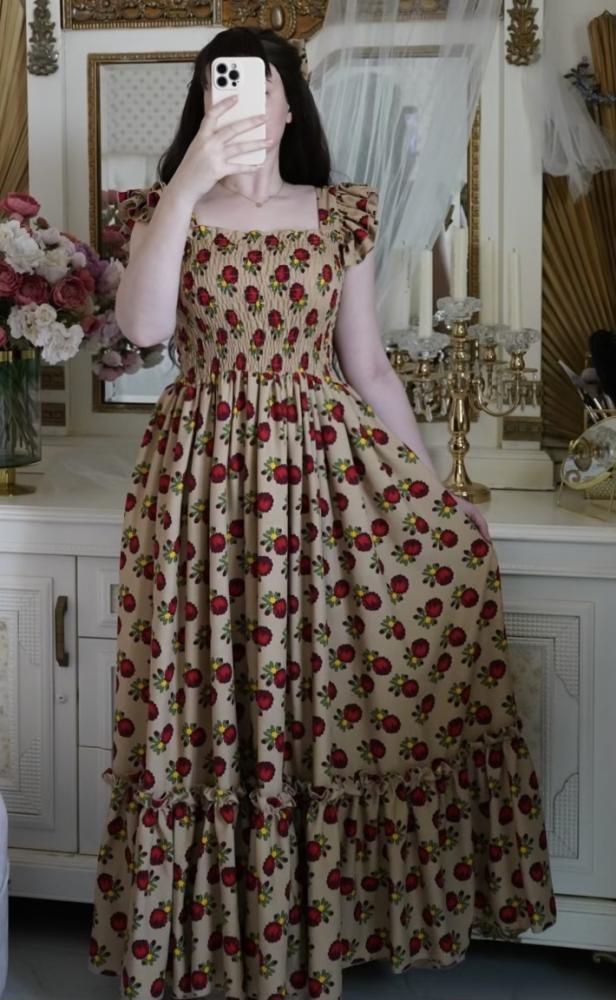 Brown Ramadan dress