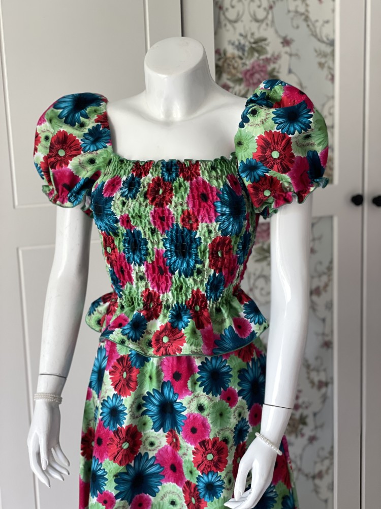 Rainbow set Top+skirt