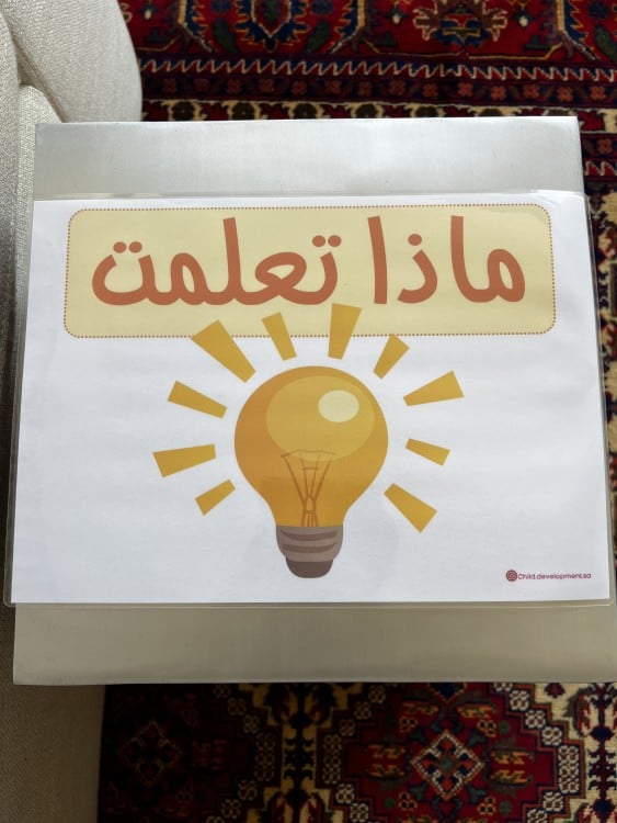 جدول التعلم KWL يلصق على السبورة