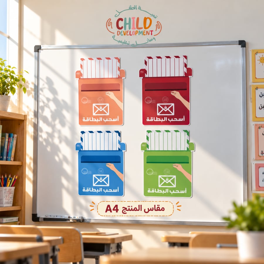 البريد الملون
