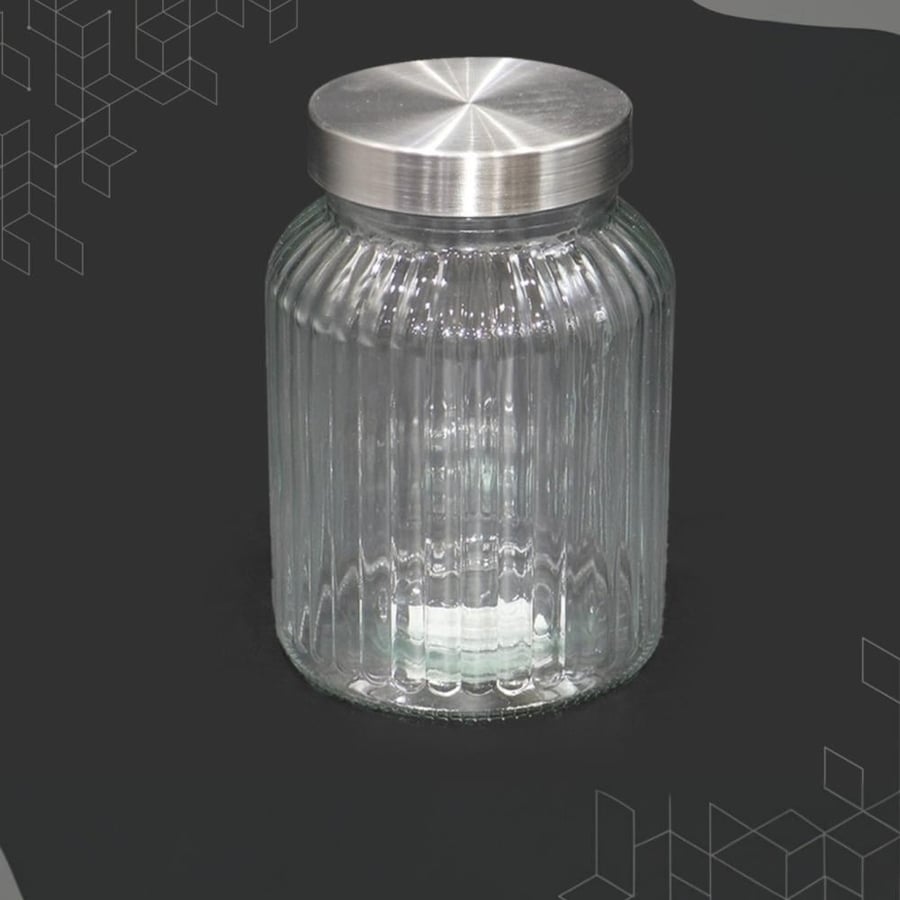 Glass box with lid