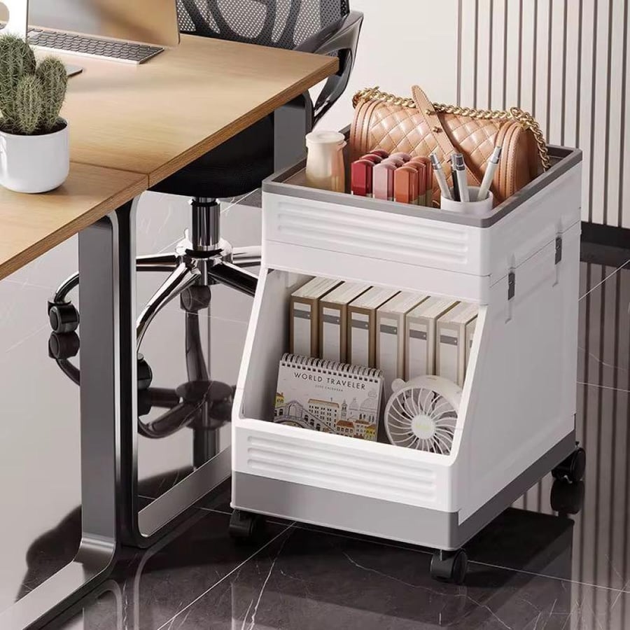 Foldable organizing rack