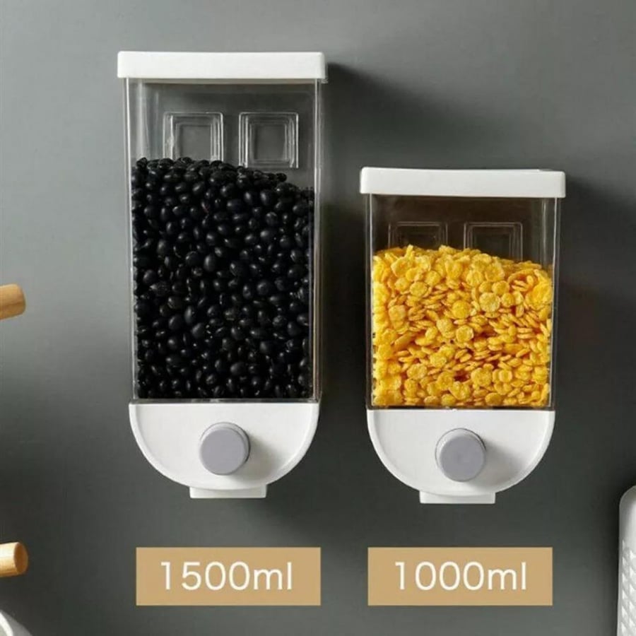 Distributor of grains in various sizes