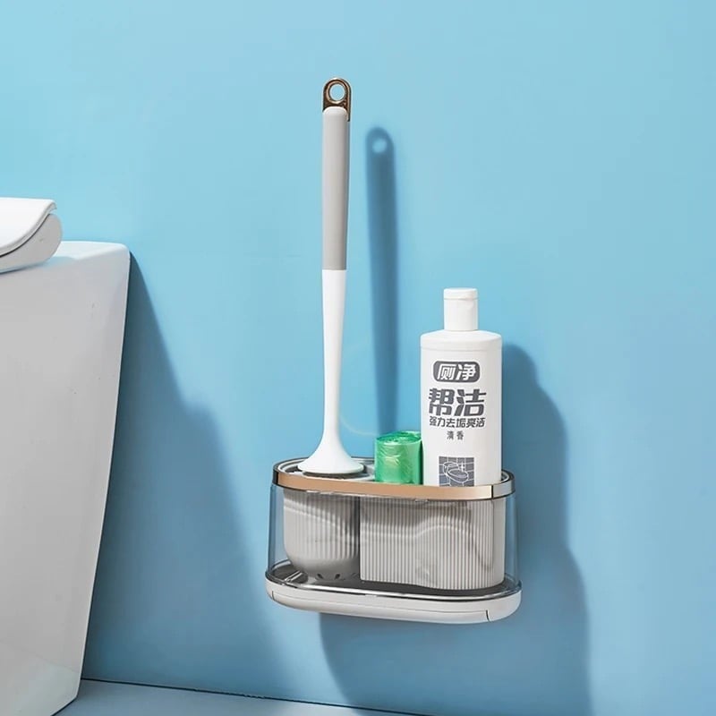 Toilet cleaning brush