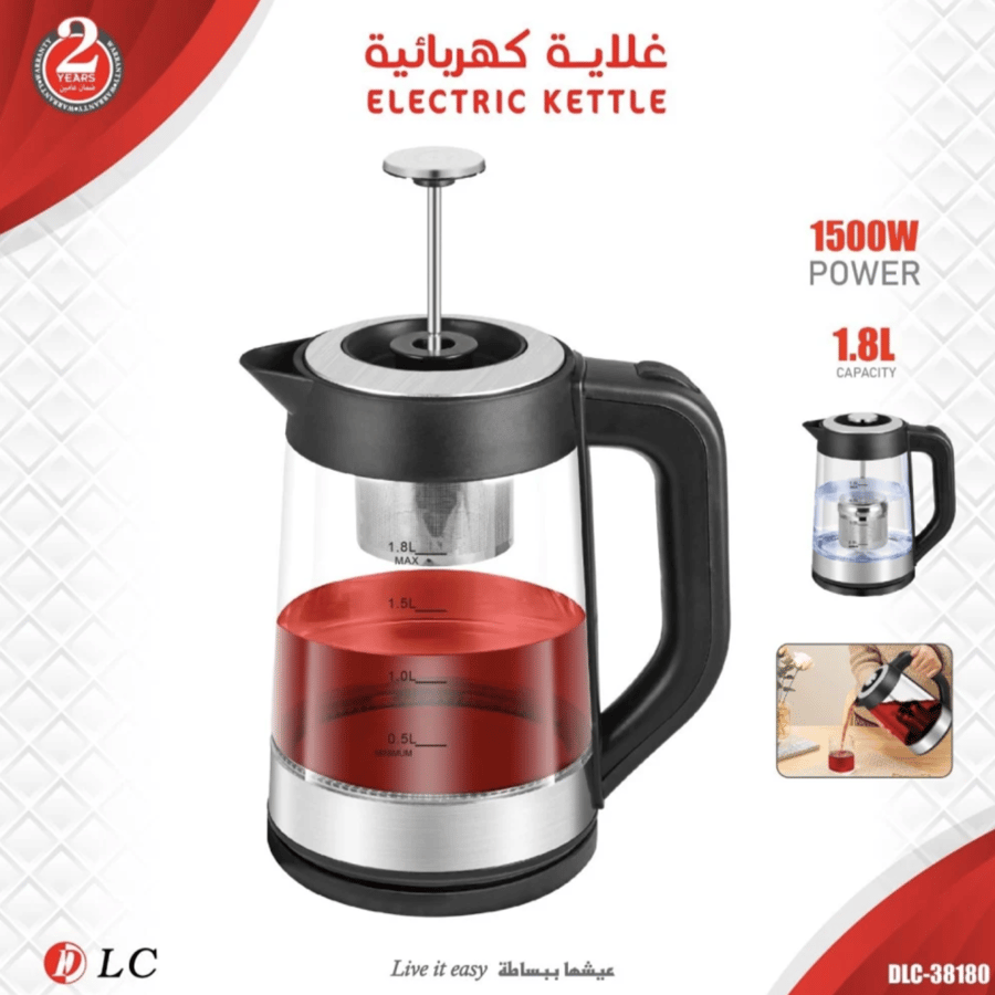 غلاية كهربائية 1.8لتر